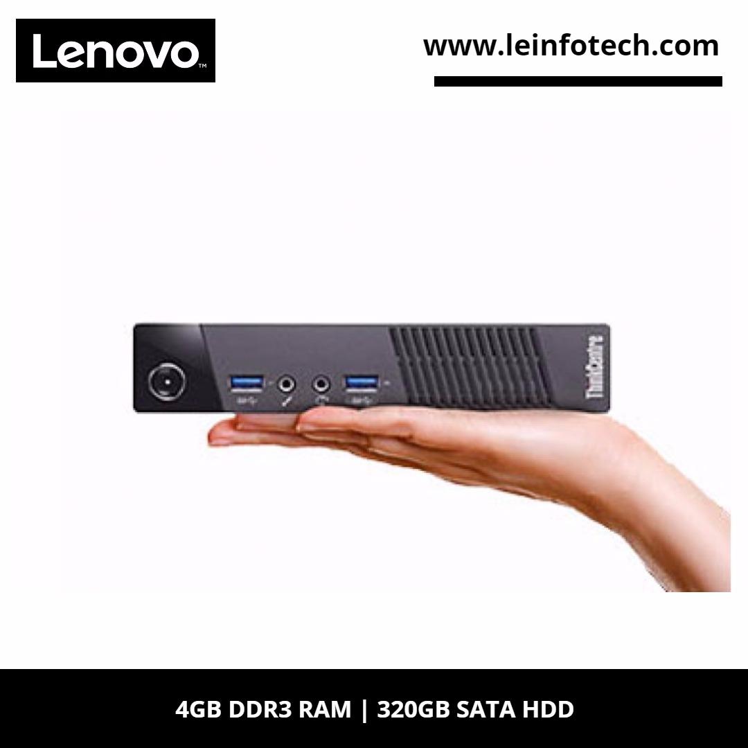 Lenovo ThinkCentre M92p Tiny desktop Core i5-3470T @2.9Ghz 4GB RAM 240GB SSD Win 10 Pro One Month Warranty Used