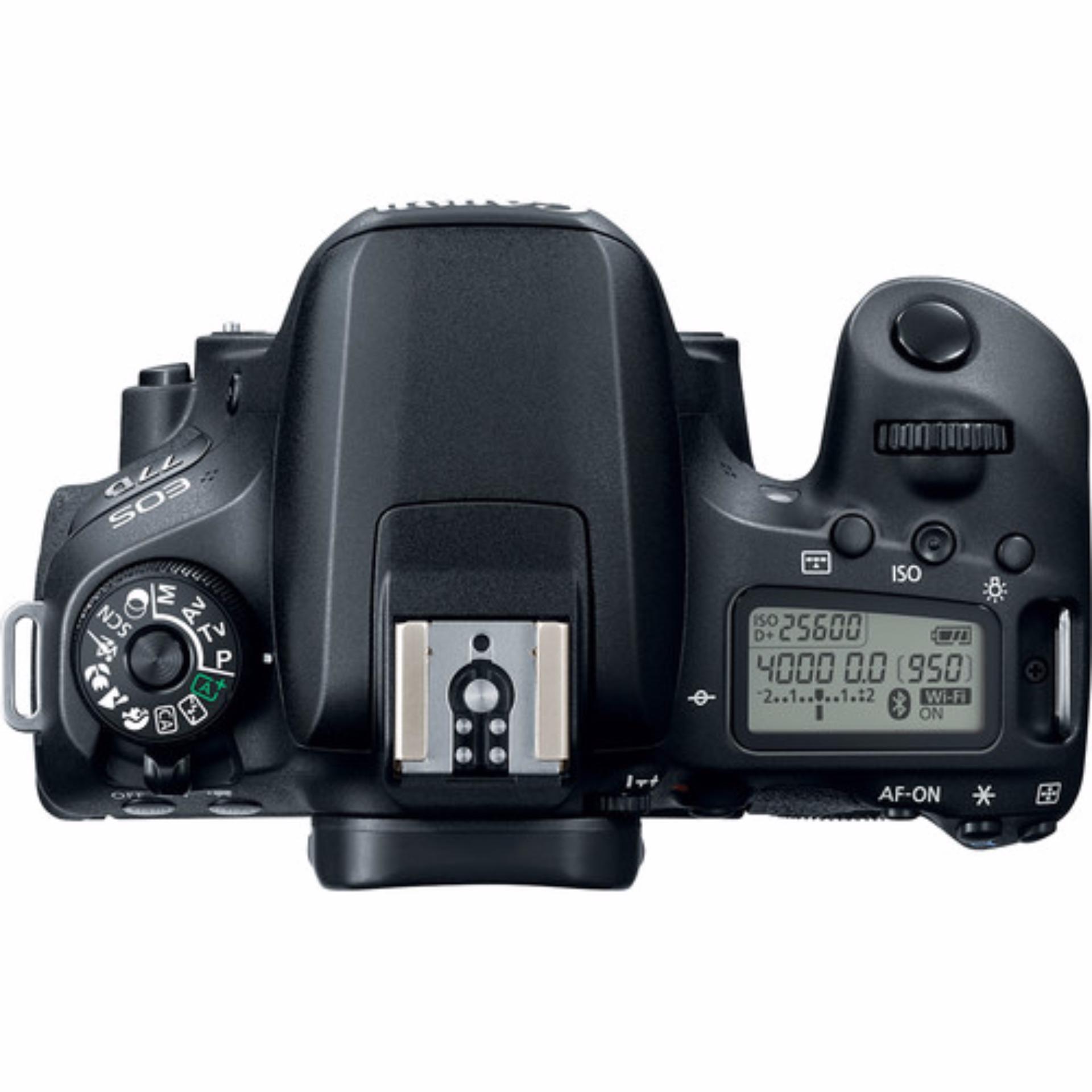 [Limited Offer] Canon EOS 77D + EF-S 18-55mm IS STM Lens