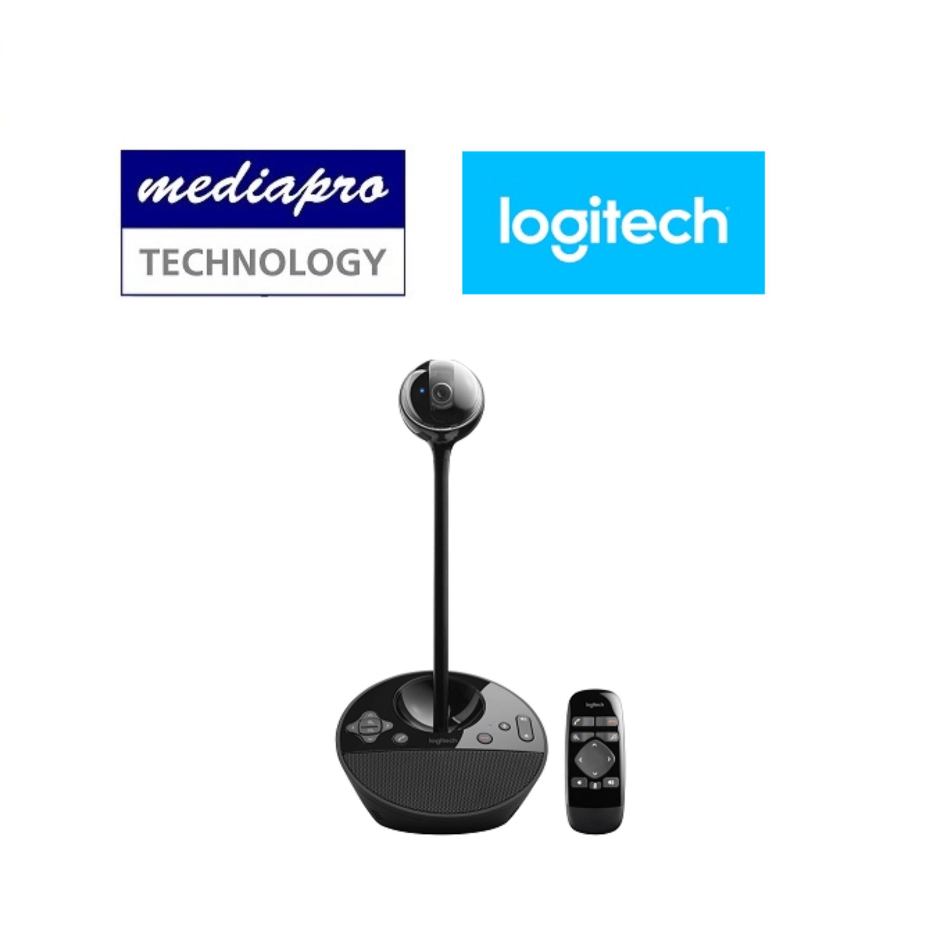 Logitech BCC950 ConferenceCam, Webcam, speakerphone, remote for groups of 1-4 people