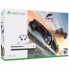 Microsoft – Xbox One S 1TB Forza Horizon 3 Console Bundle with 4K Ultra HD Blu-ray™ – White
