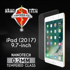 Nanotech iPad (2017/2018) 9.7″ Tempered Glass Screen Protector [0.2MM][Full Coverage]