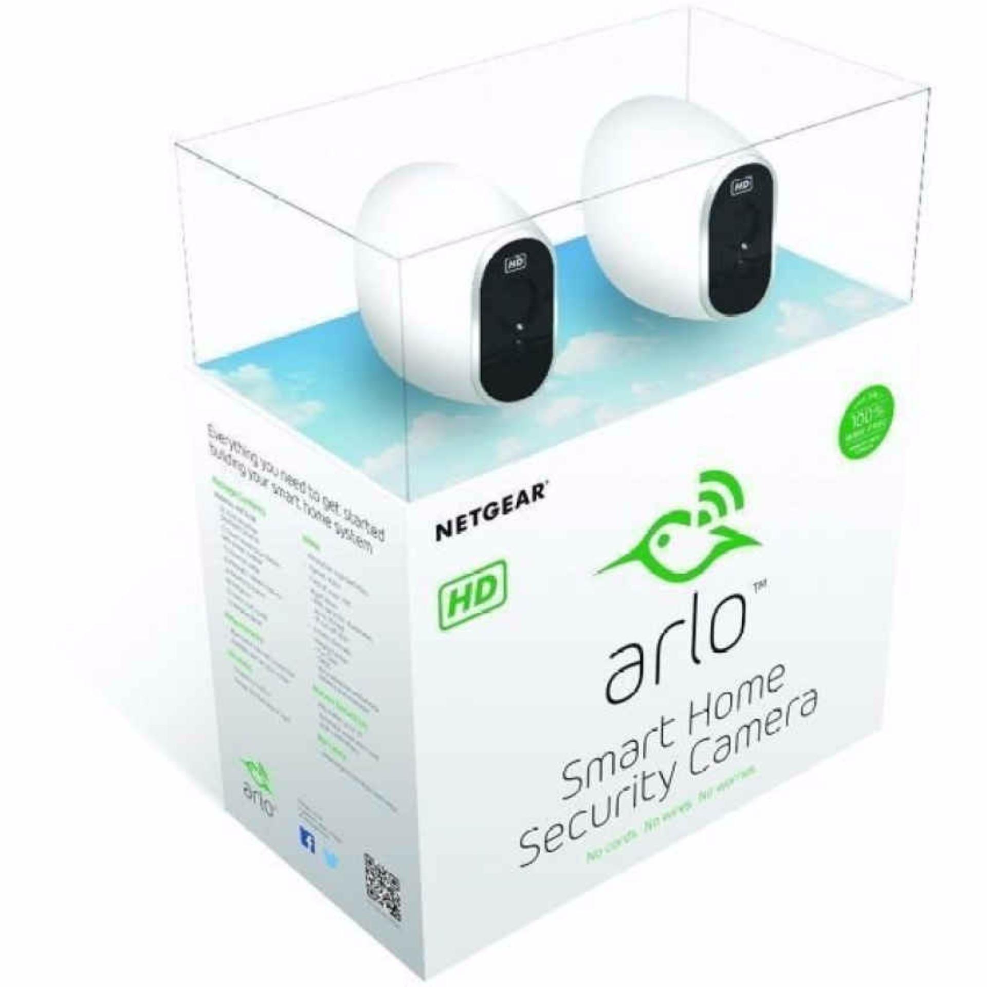 Netgear Arlo VMS3230 HD 2 Camera Smart Home Security System