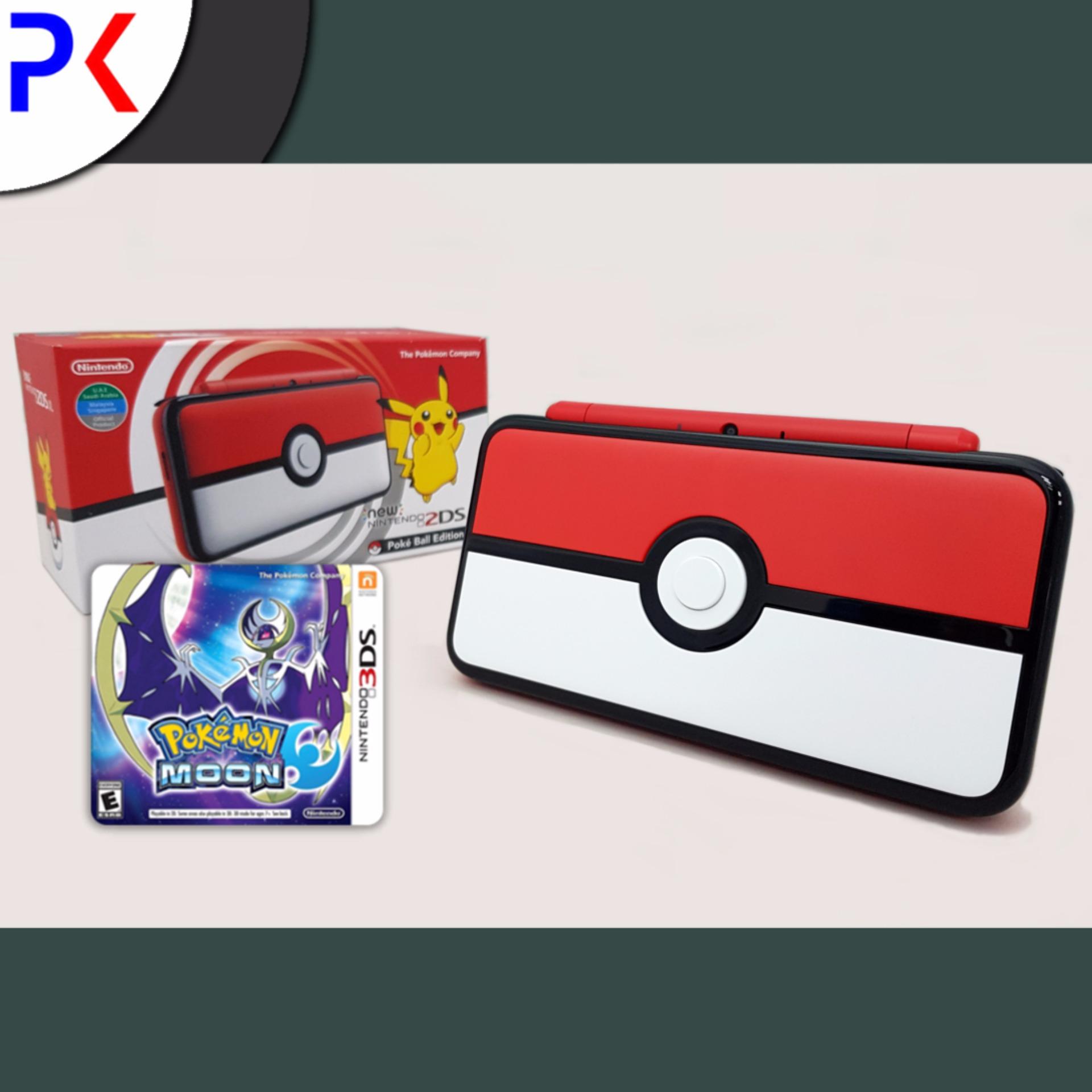 New 2DS XL (ASIA) – Special Edition + 3DS Pokemon Moon