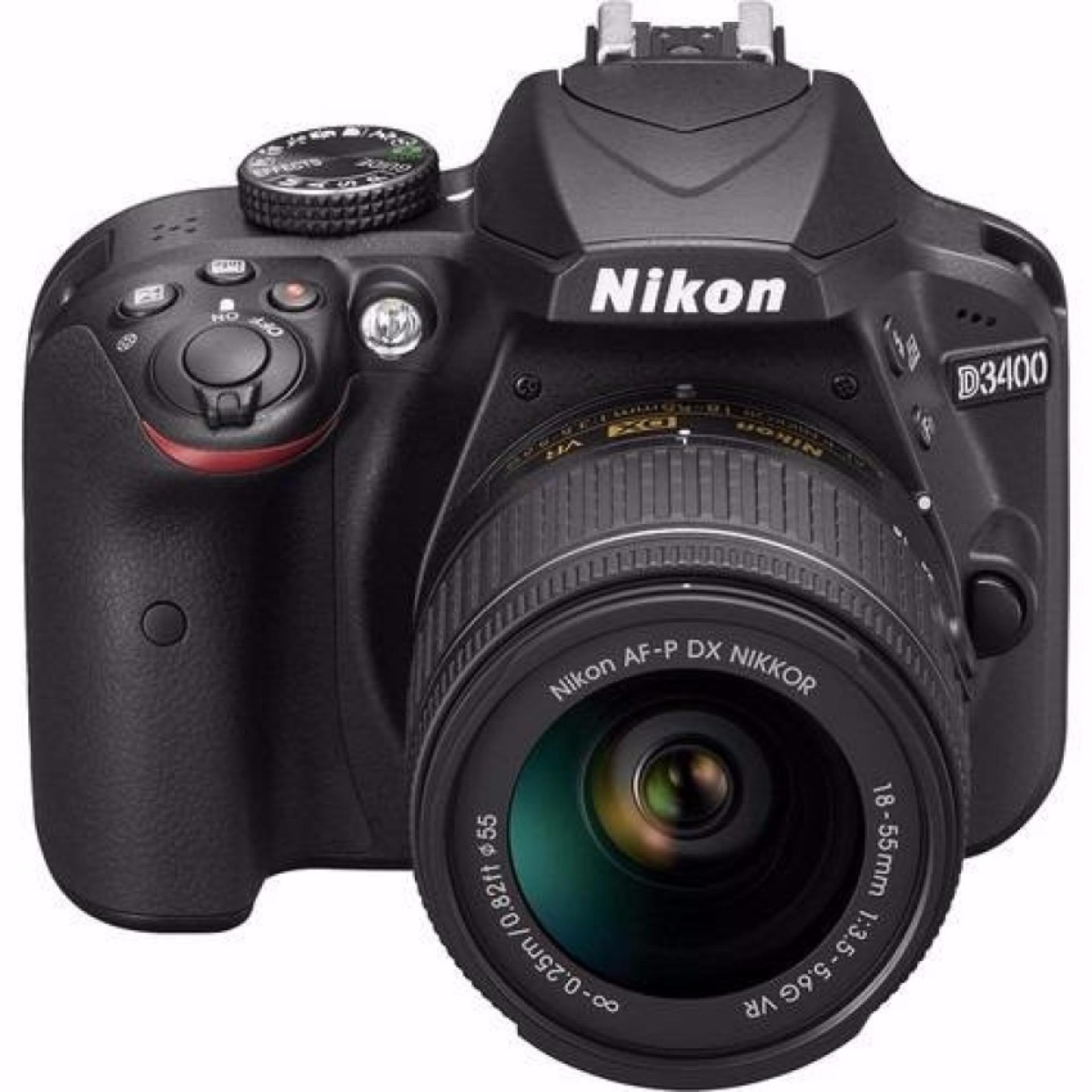Nikon D3400 DSLR with 18-55mm + UV filter + Nikon Promotion (Please note that price is after Cash back)