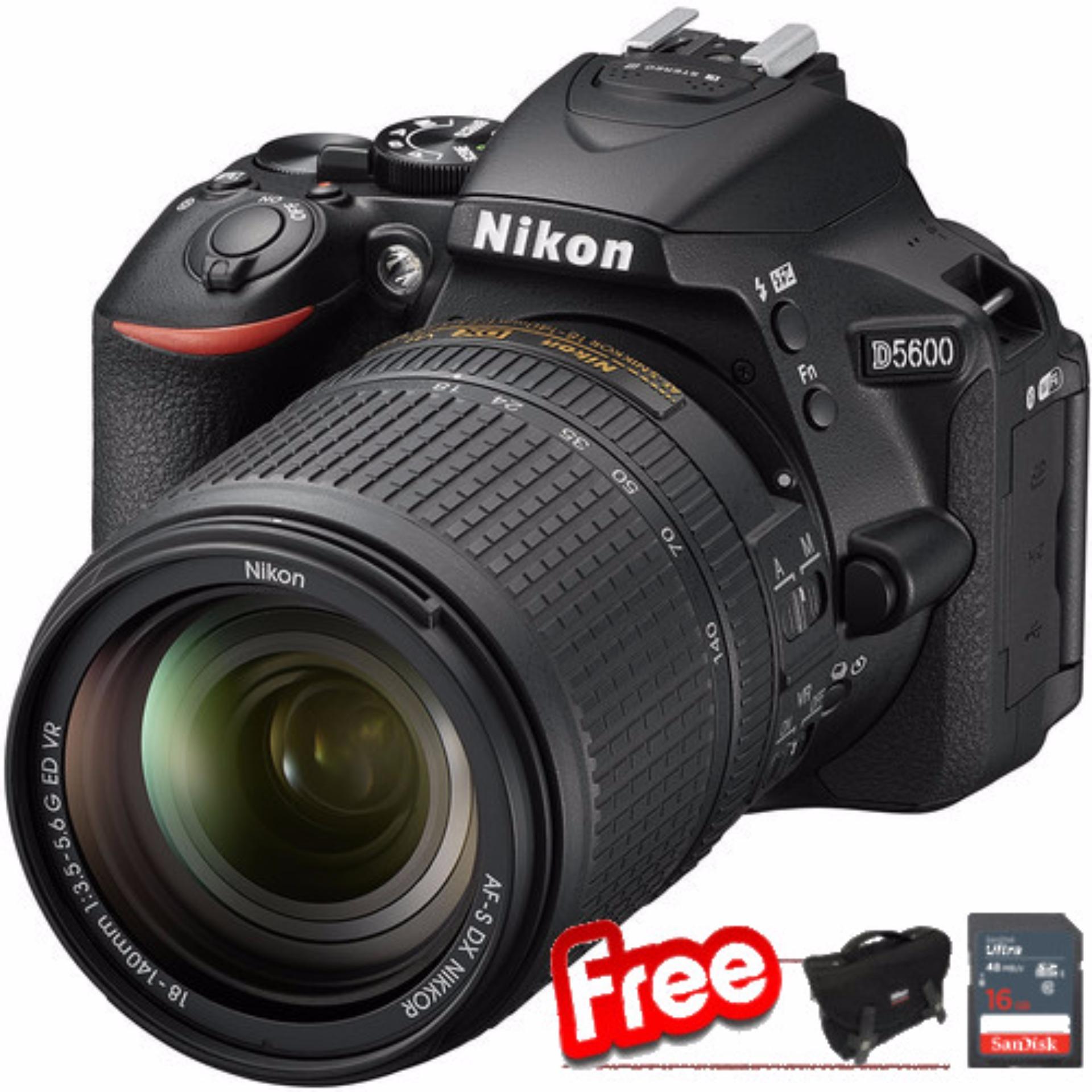Nikon D5600 + 18-140mm Kit