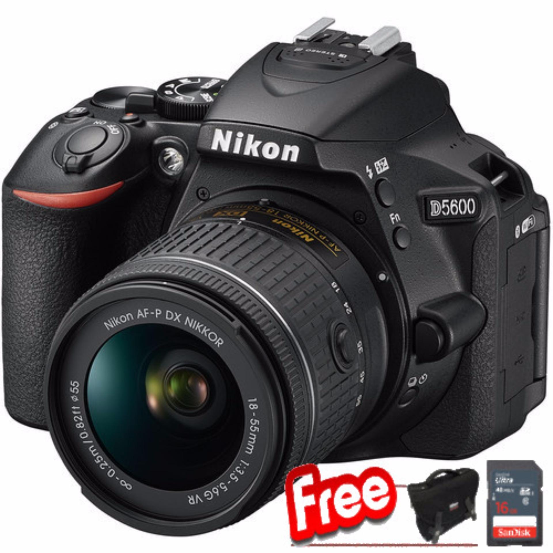 Nikon D5600 + 18-55mm VR Kit(Black)