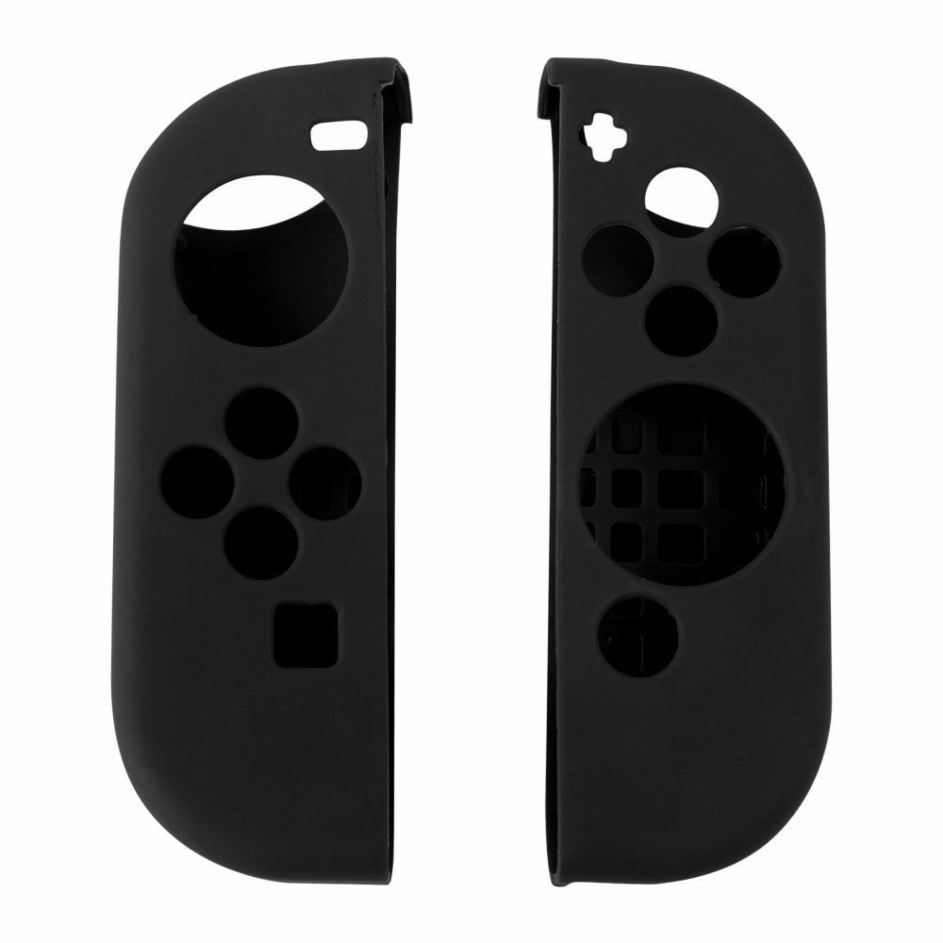 Nintendo Switch Joy-con Soft Gel Guards 1 Pair (Black)