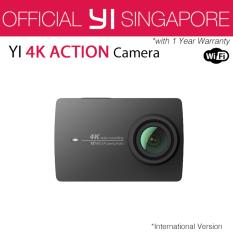 Official XiaoYi Yi 4K Action Camera 2 (Black) International English Version