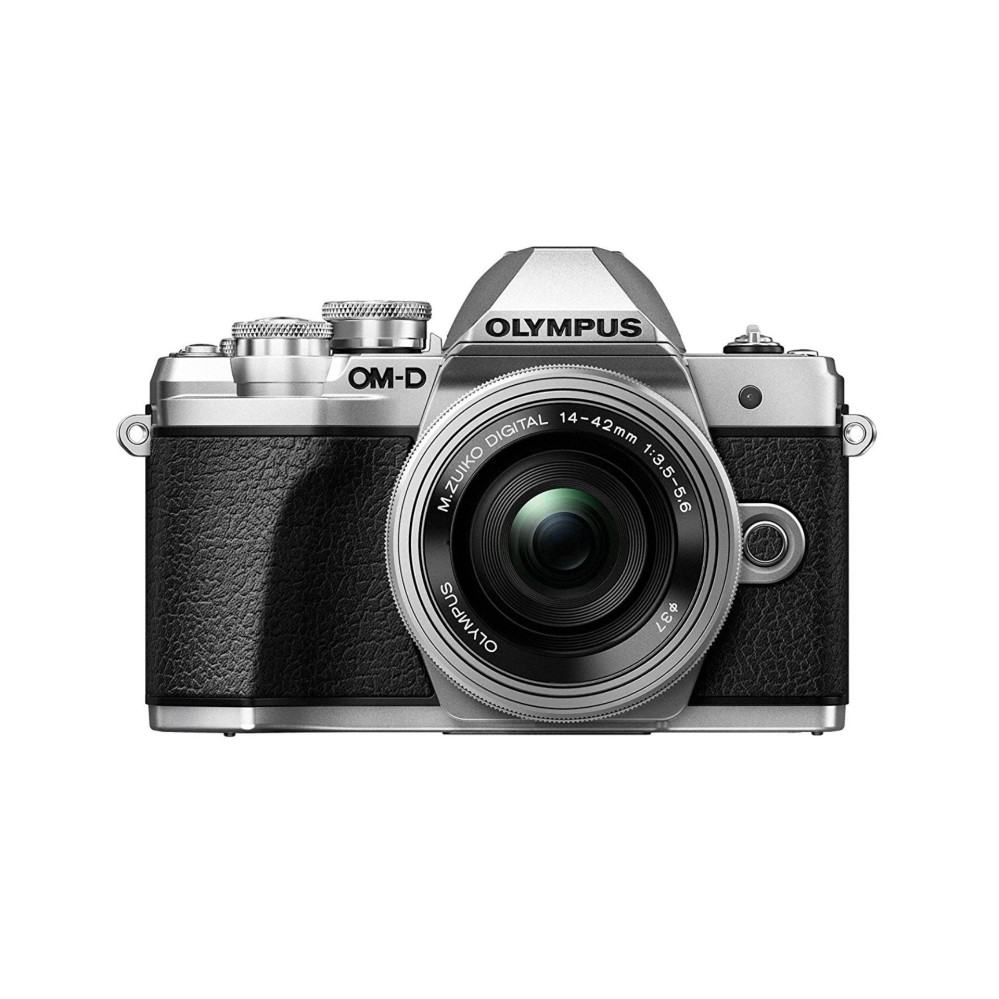 Olympus OM-D E-M10 Mark III camera kit with 14-42mm EZ lens (silver) Warranty