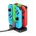 louis will "ounjea Joy-Con Charger, 4 in 1 Switch Charging Dock Station With LED Indication For Nintendo Switch Controller - intl"