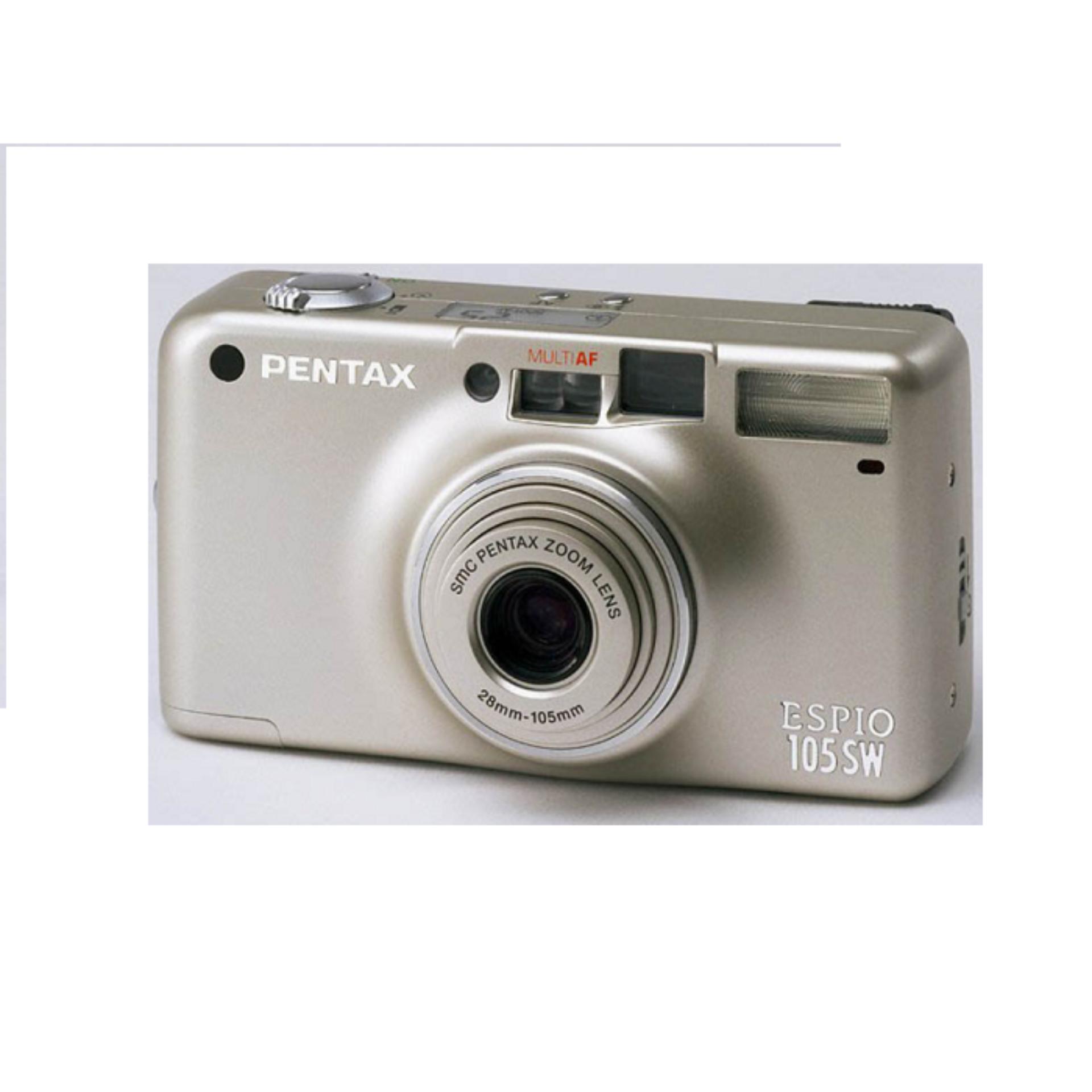 Pentax Espio 105SW QuartzDate Point & Shoot Film Camera + Free Kodak Gold 200/36 Film