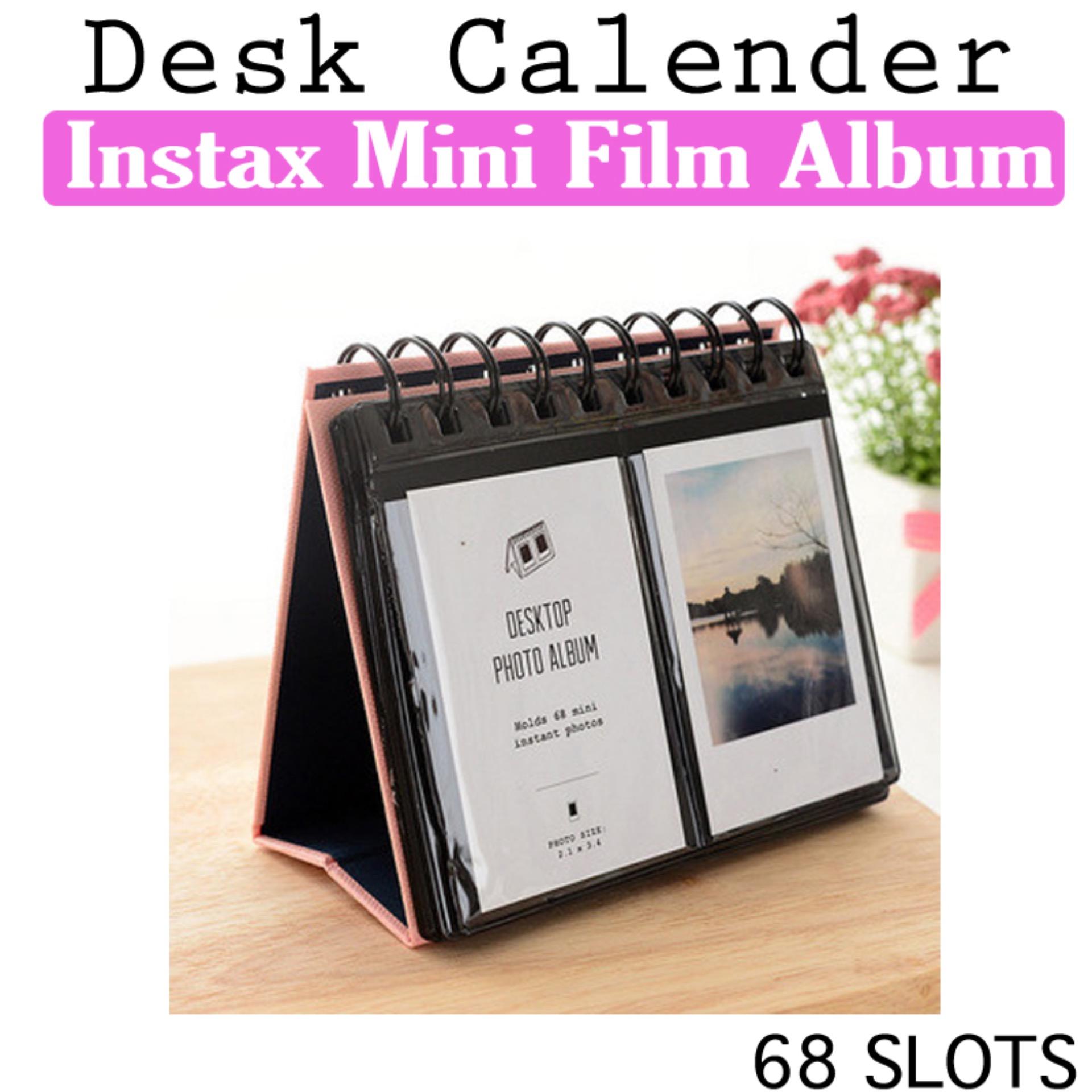 Pink Desk Calendar Style Instax Mini Film Album