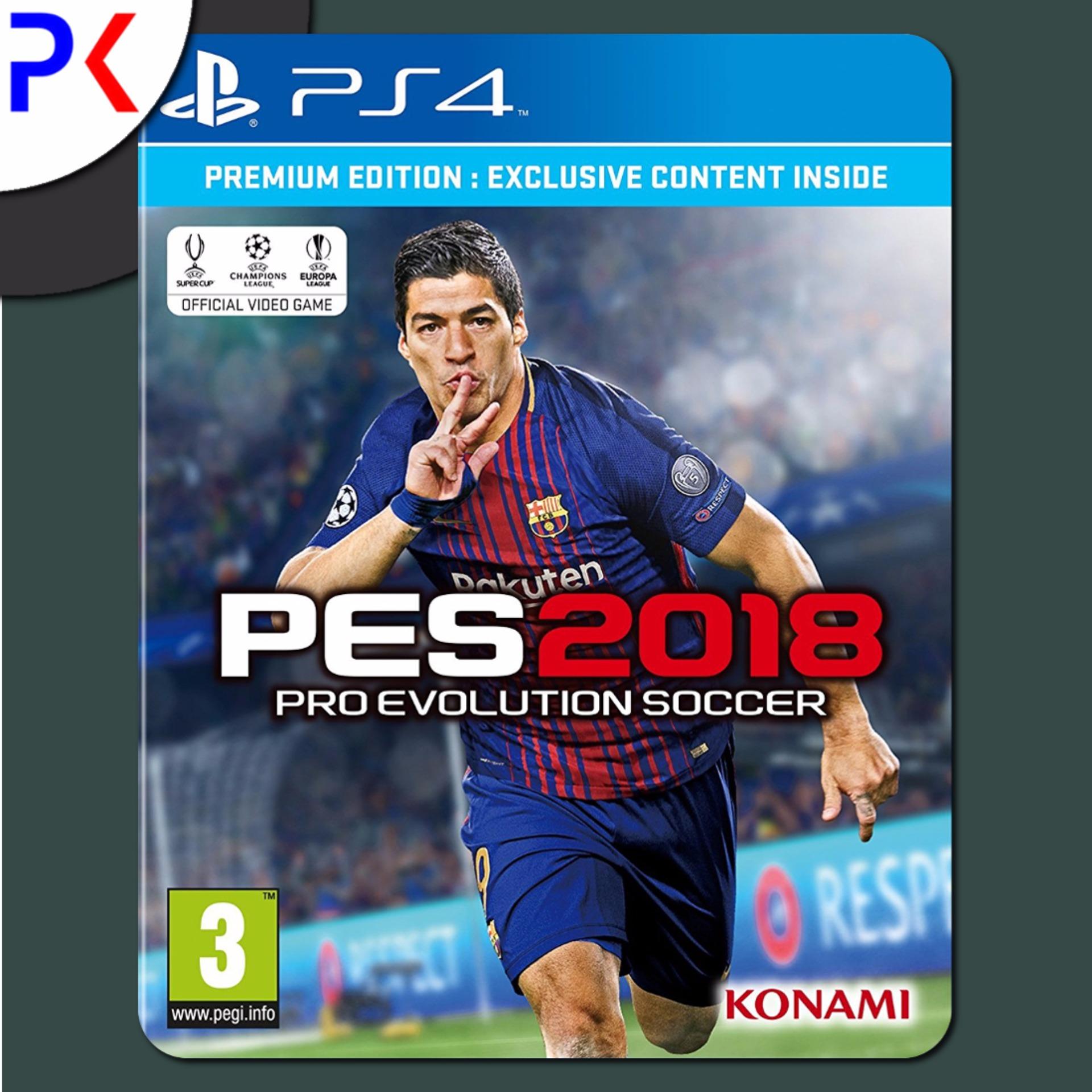 PS4 Pro Evolution Soccer 2018 Premium Edition (R2)