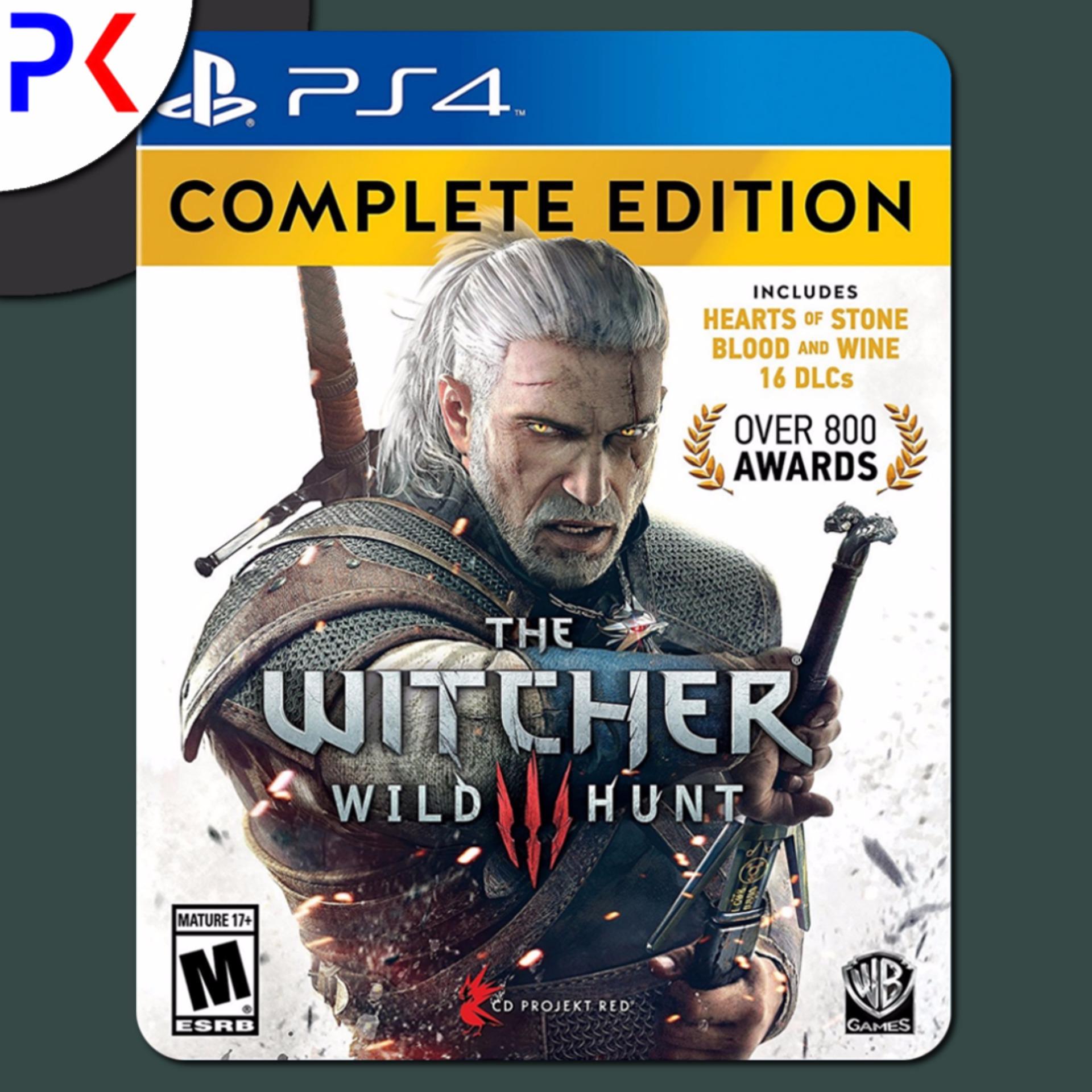 PS4 The Witcher 3: Wild Hunt Complete Edition (R1)