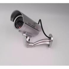 Realistic Looking Security Dummy Camera CCTV With Activation Flashing LED Light