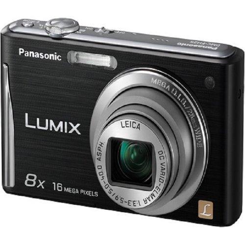 Refurbished ! Panasonic LUMIX DMC-FH27 BLACK 16.1MP Digital Camera w/ 8x Optical Zoom, 3.0″ Touch LCD Display, HD Movie Recording (Export)