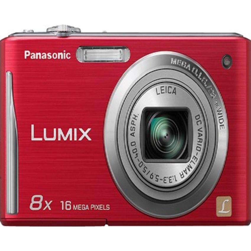 Refurbished ! Panasonic LUMIX DMC-FH27 Red 16.1MP Digital Camera w/ 8x Optical Zoom, 3.0