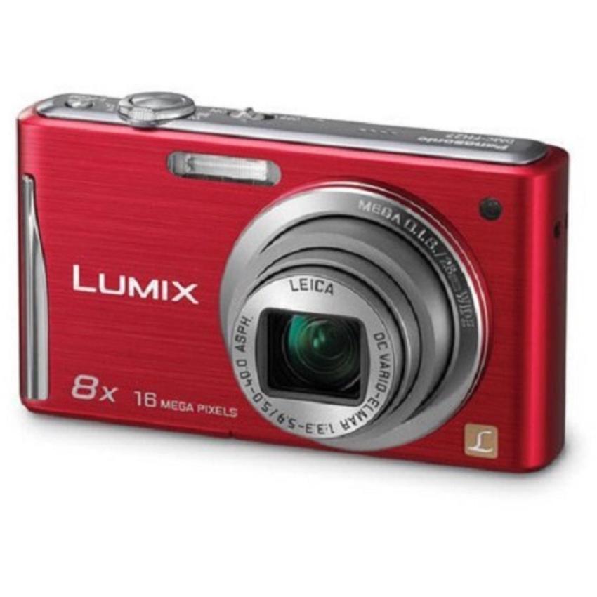 Refurbished ! Panasonic LUMIX DMC-FH27 Red 16.1MP Digital Camera w/ 8x Optical Zoom, 3.0