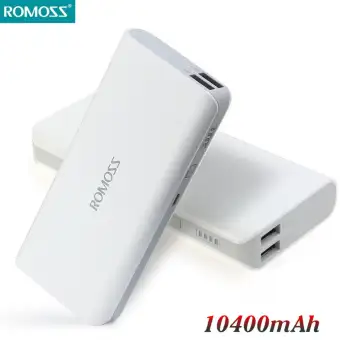 Romoss Sense 4 mah External Battery Pack Portable Charger Mobile Power Bank Power Supply Station For Smart Phones Tablet Pc White Mah Lazada Singapore