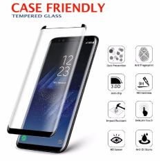 Samsung Galaxy S8 Case Friendly 3D 9H Tempered Glass Screen Protector Protective Film