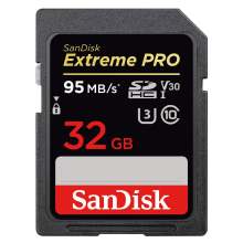 Sandisk Extreme PRO SD Card 32GB Sandisk Extreme PRO SD Card 32GB image