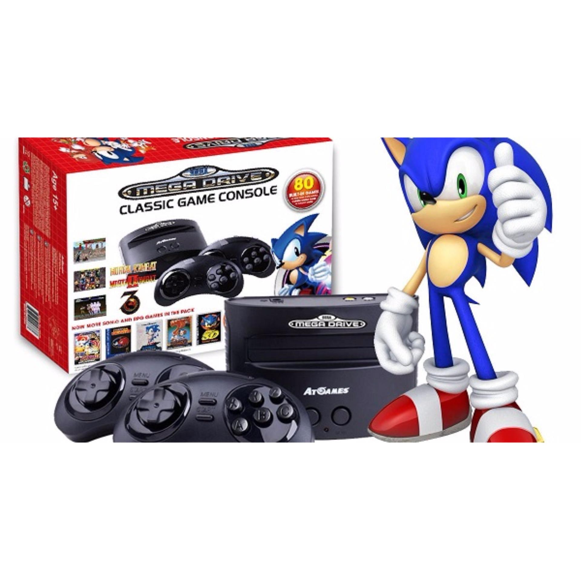 Sega Mega Drive Classic Game Console With 80 Games