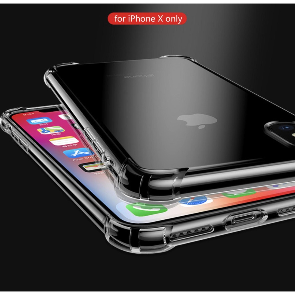 Shockproof Anti-knock Soft Silicone iPhone X iPhone XS iPhone XSMax iPhone XR Phone Cover Casing Non Slip Matte Surface Premium...