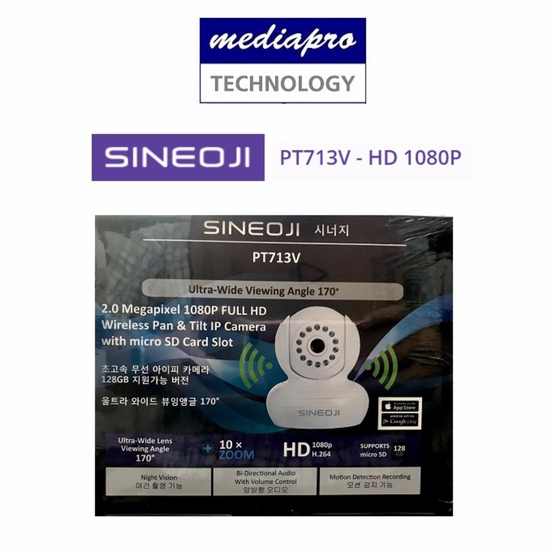 Sineoji PT713V – HD 1080P 2 MegaPixel HD Wireless Pan & Tilt IP Camera