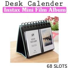Sky Blue Desk Calendar Style Instax Mini Film Album
