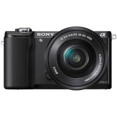 Sony ALPHA (E-Mt) ILCE-5000L/B 20.1 MP Mirrorless Digital Camera (Black)