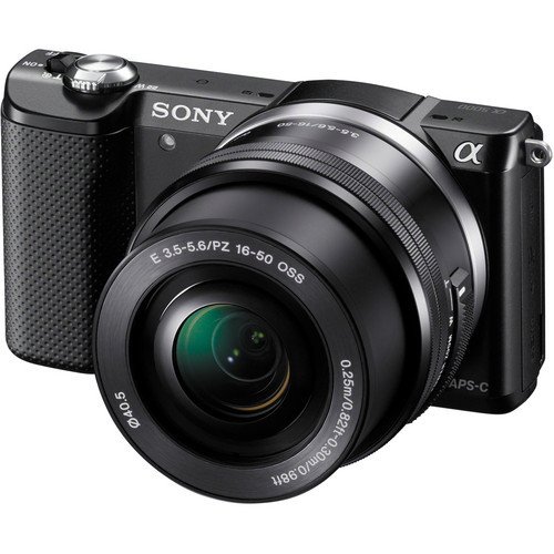 Sony ALPHA (E-Mt) ILCE-5000L/P 20.1MP Mirrorless Digital Camera (Pink)