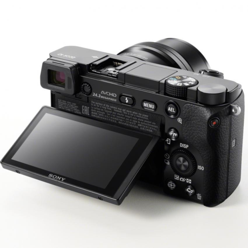Sony Singapore a6000 / ILCE-6000L E-mount Camera with APS-C Sensor + SELP1650 Lens Kit