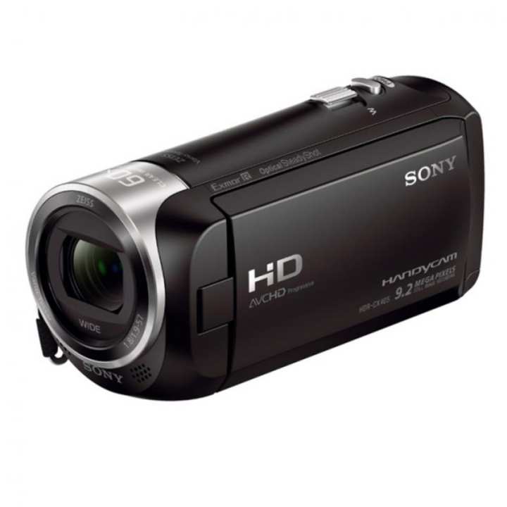 Sony Singapore CX405 Handycam® with Exmor R™ CMOS sensor (Black)