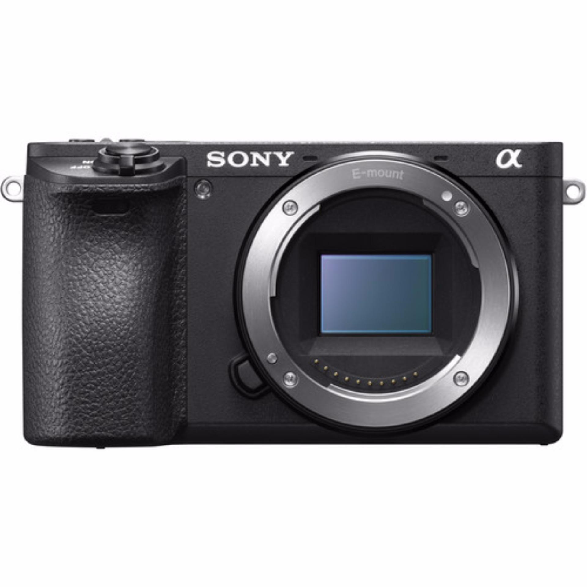 (Special Offer) Sony ILCE-6500 (A6500) Body (Black) (1 x 64GB SD Card, 1 x Case, 1 x Screen Protector, 1 x Original Battery)