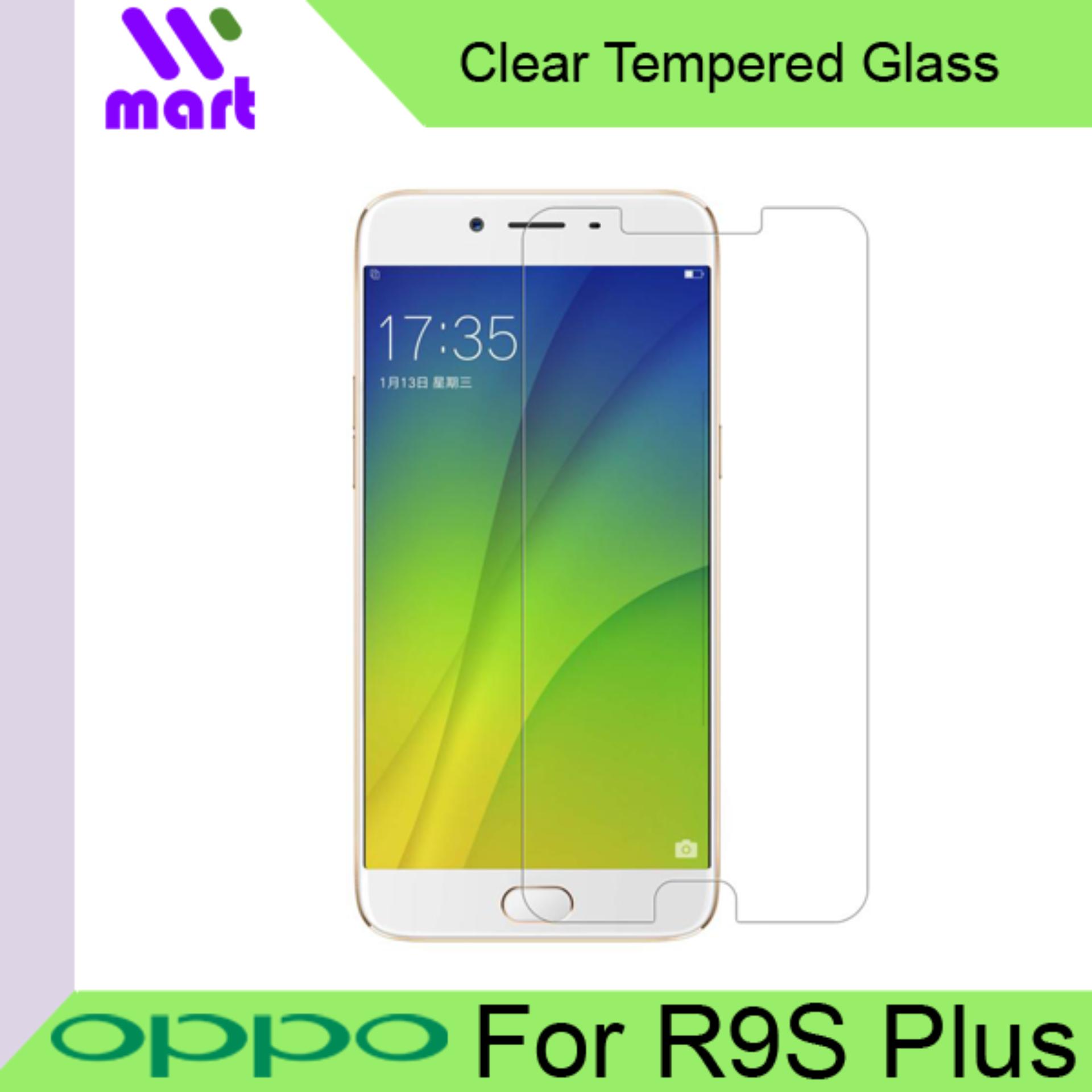 Tempered Glass Screen Protector (Clear) For Oppo R9s Plus