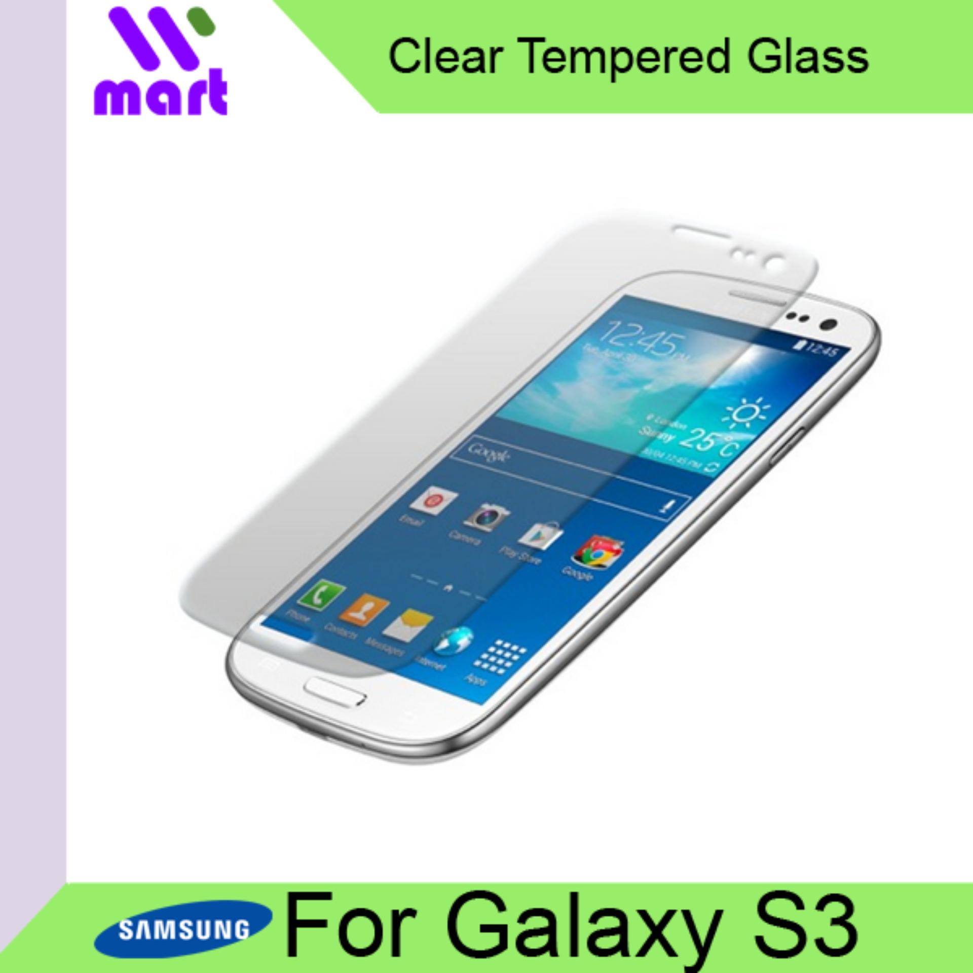 Tempered Glass Screen Protector (Clear) For Samsung Galaxy S3