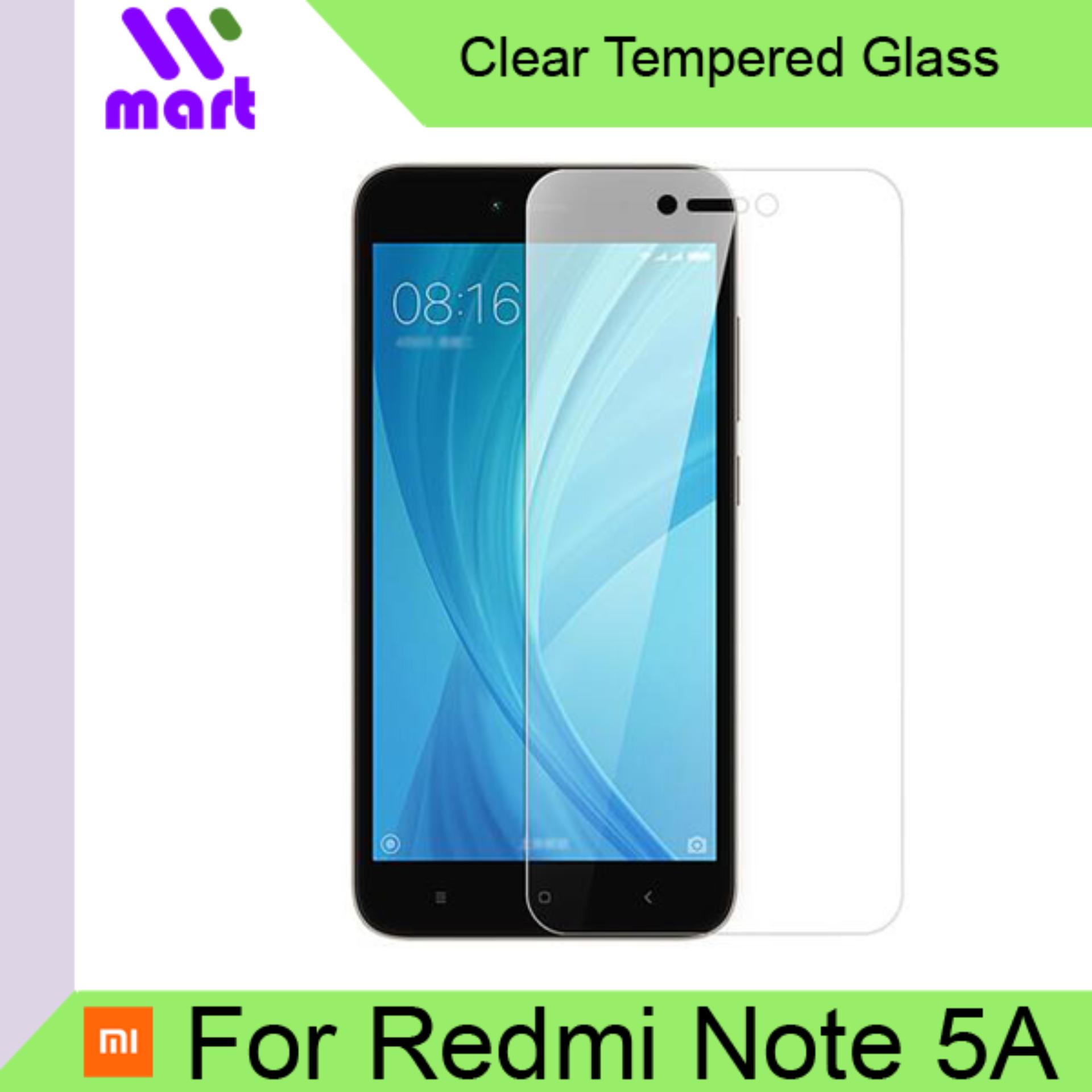 Tempered Glass Screen Protector (Clear) For Xiaomi Redmi Note 5A