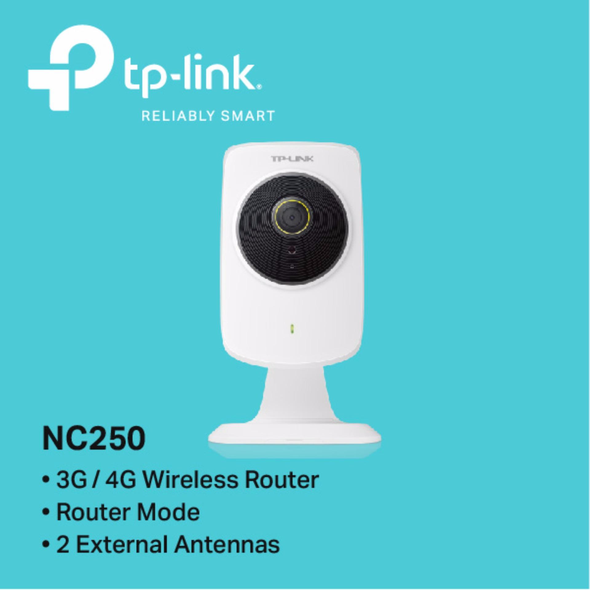 TP-LINK – NC250 HD Day/Night Cloud Camera & 300Mbps Wi-Fi Range Extender