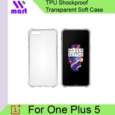 TPU Shockproof Transparent Soft Case For One Plus 5