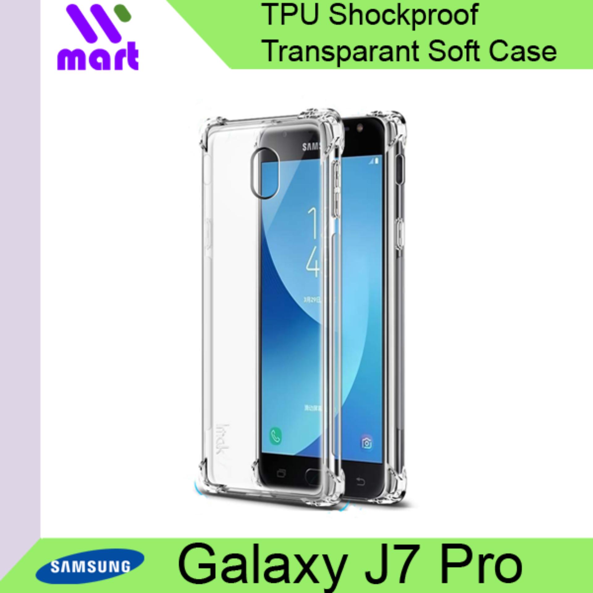 TPU Shockproof Transparent Soft Case For Samsung Galaxy J7 Pro