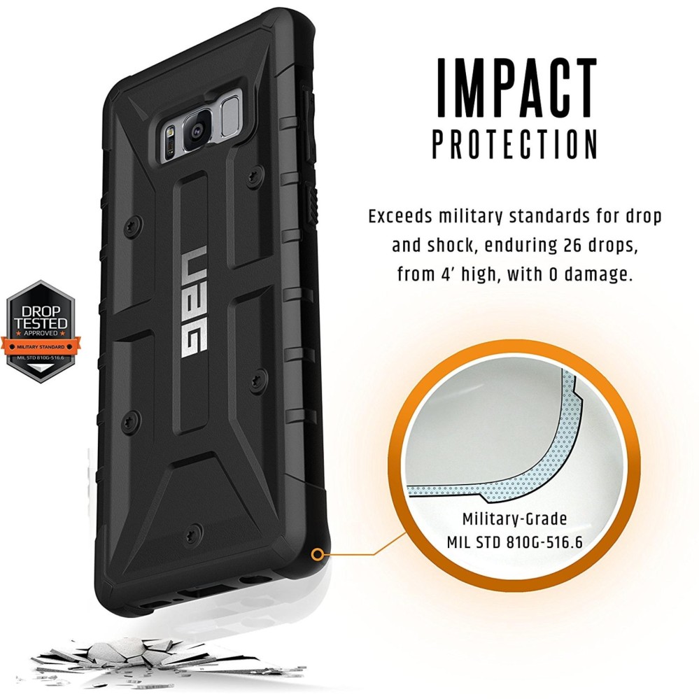 Buy 1, Get Another Casing for Free!!...UAG Samsung Galaxy S8+ Plasma Feather-Light Rugged Military Drop Tested Phone Case