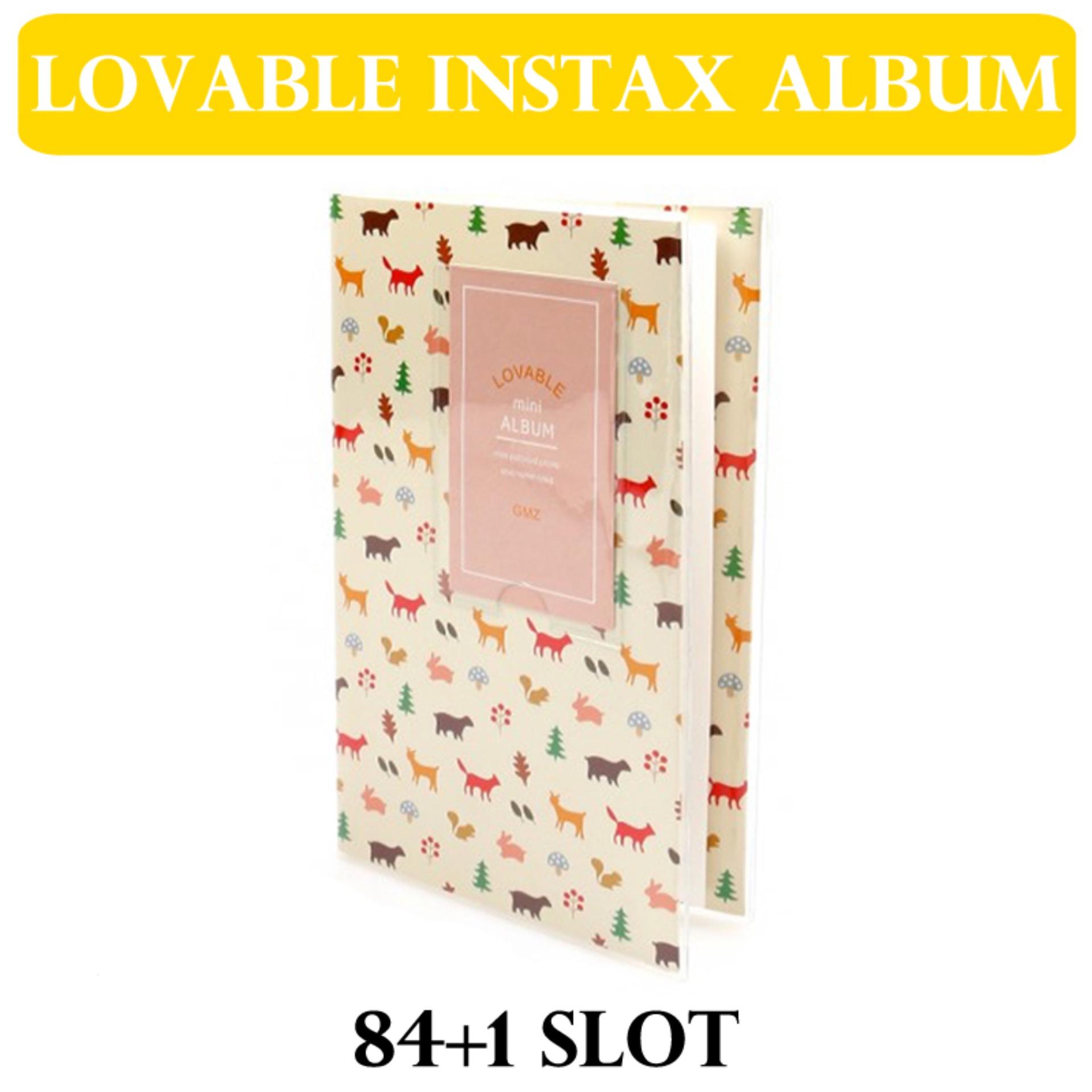 WHITE FOREST Korea Style Lovable Instax Mini Album for mini film