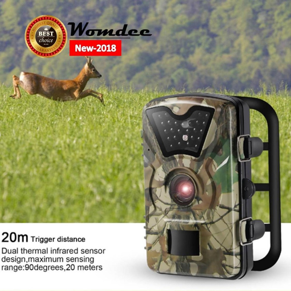 Womdee 1080P Trail Camera Wildlife Game Camera For Wildlife Monitoring And Home Security,battery Is Not Included – intl