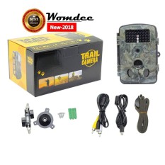 Womdee Game And Trail Hunting Camera 12MP 1080P HD With Time Lapse 65ft 120° Wide Angle Infrared Night Vision 42pcs IR LEDs 2.4″ LCD Screen Scouting Camera Digital Surveillance Camera – intl