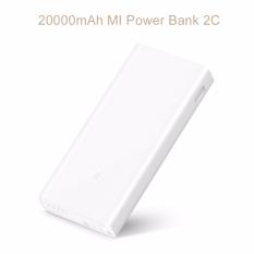 Xiaomi Mi Powerbank 20000mAh 2C QC 3.0 Portable Universal Power banks (White)