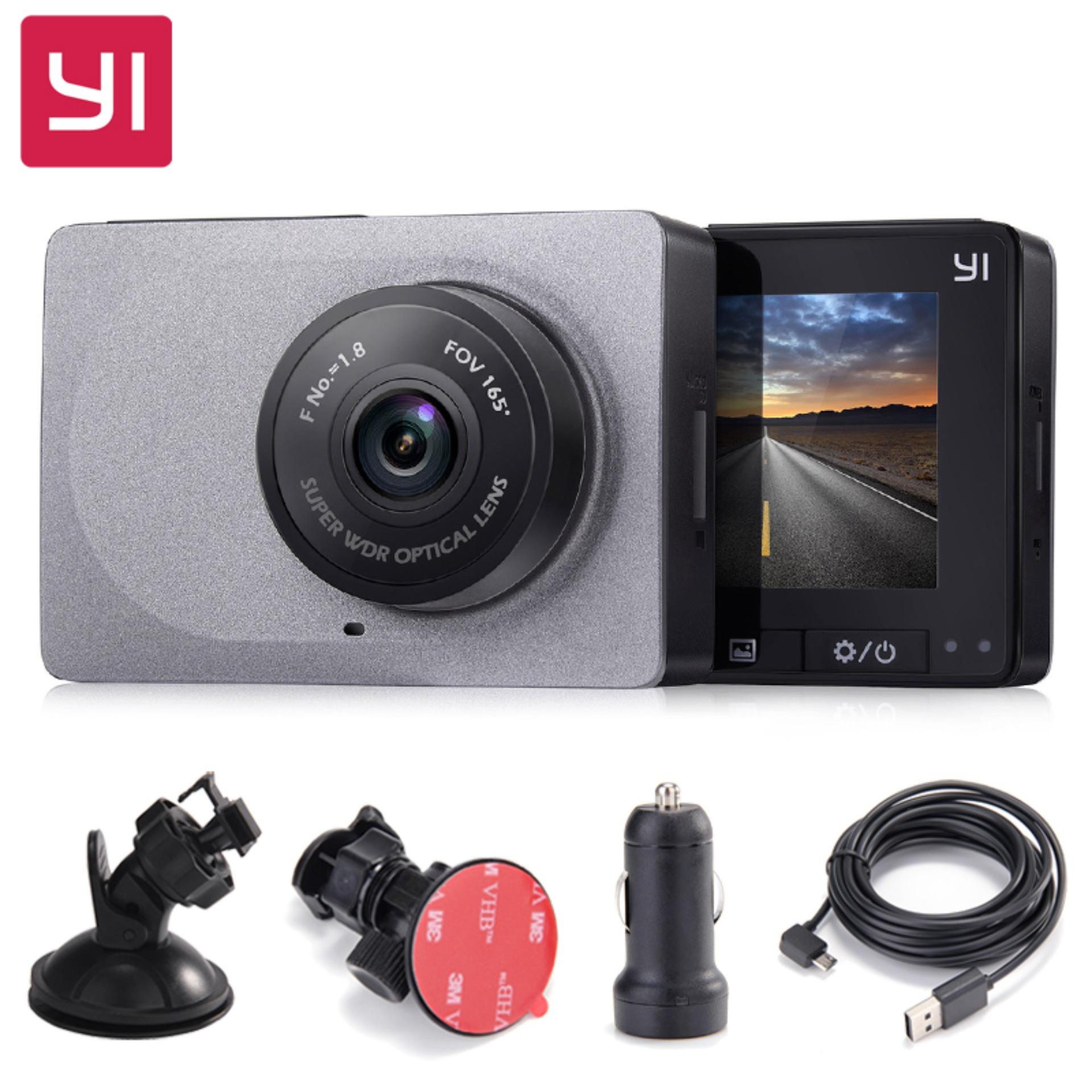 Xiaomi YI Smart Car DVR 165 Degree 1080P 60fps Car Detector 2.7″ Dash Camera ADAS Safe Reminder Dashcam