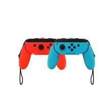 louis will "XUNMEI Nintendo Switch Joy-Con Grip, Pack Of 2 Wear Resistant Joy-con Handle For Nintendo Switch, Blue And Red - intl"