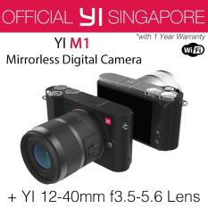 YI M1 Mirrorless Digital Camera with 12-40mm F3.5-5.6 Lens Storm Black (International Edition)