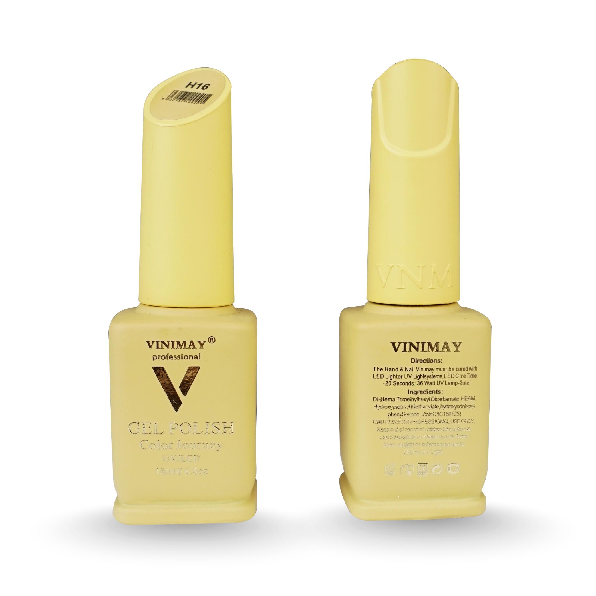 sơn gel vinimay màu vàng lẻ chai 15ml