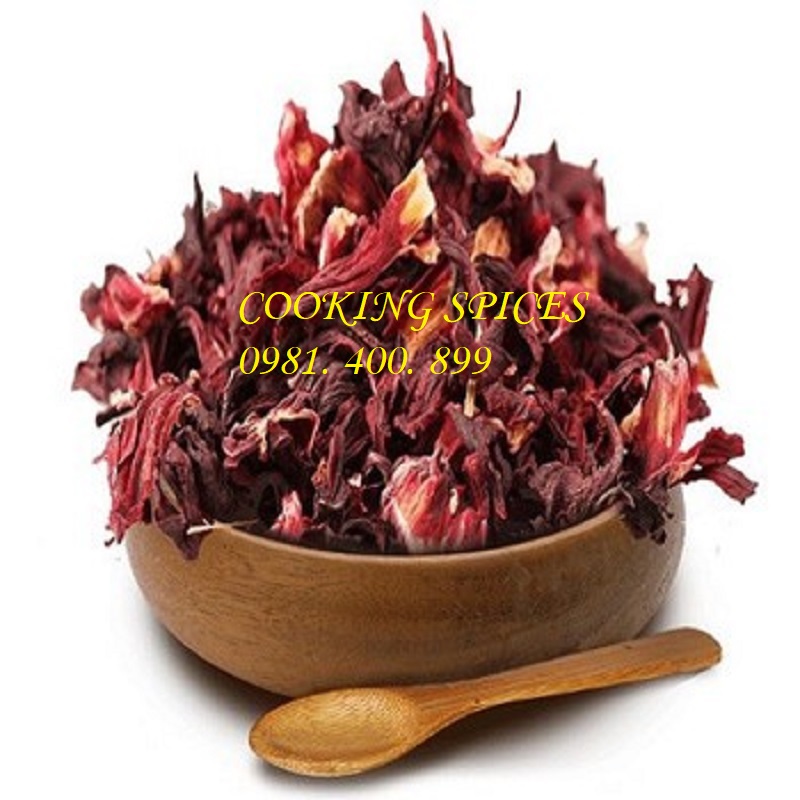 Trà Hoa Atiso đỏ sấy khô ( Hibicus tea ) dùng pha trà